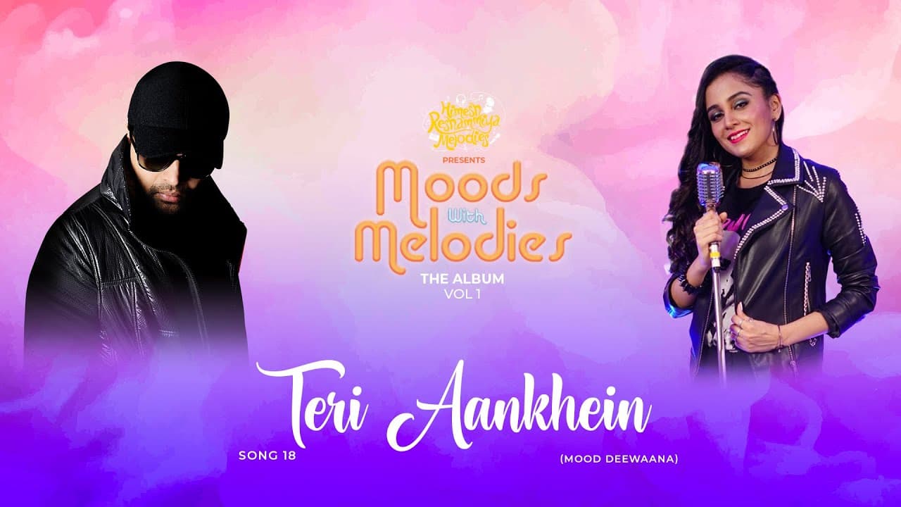 Kavya Limaye with a vintage microphone for ‘Teri Aankhein’